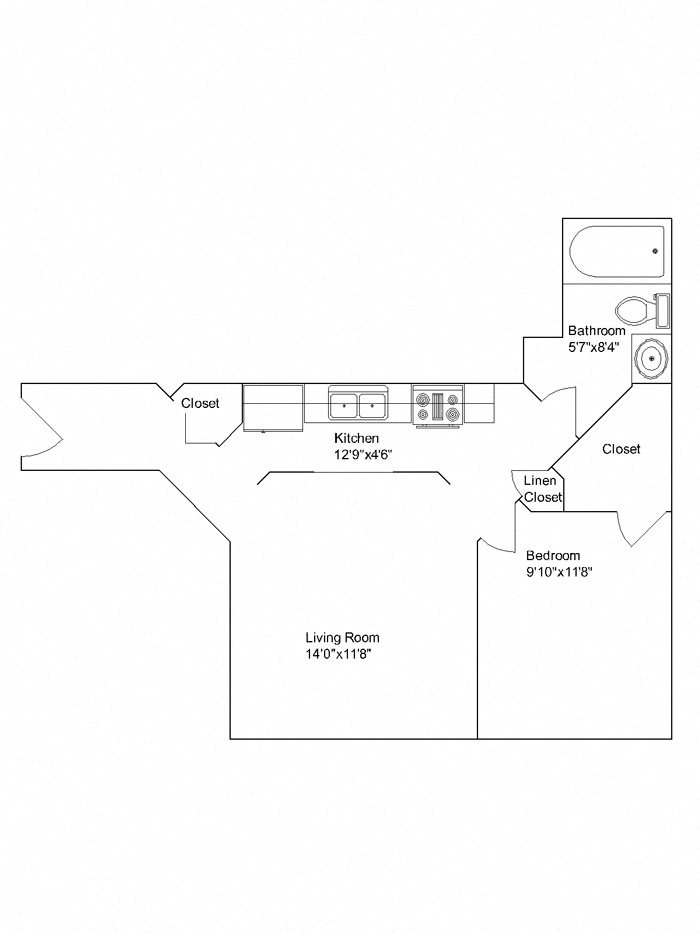 Floor Plans of Cardinal Apartments in Madison, WI